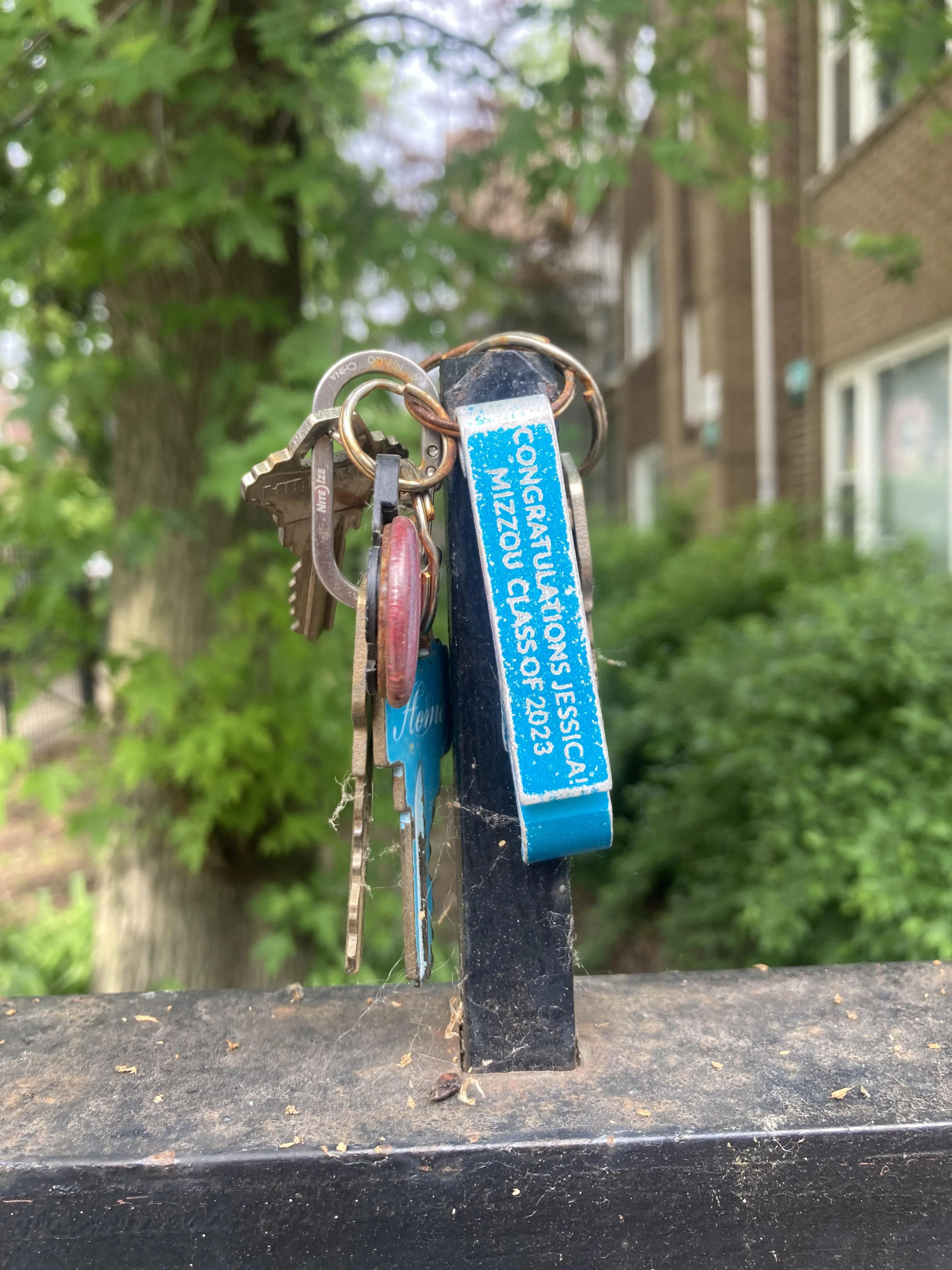 Found keys