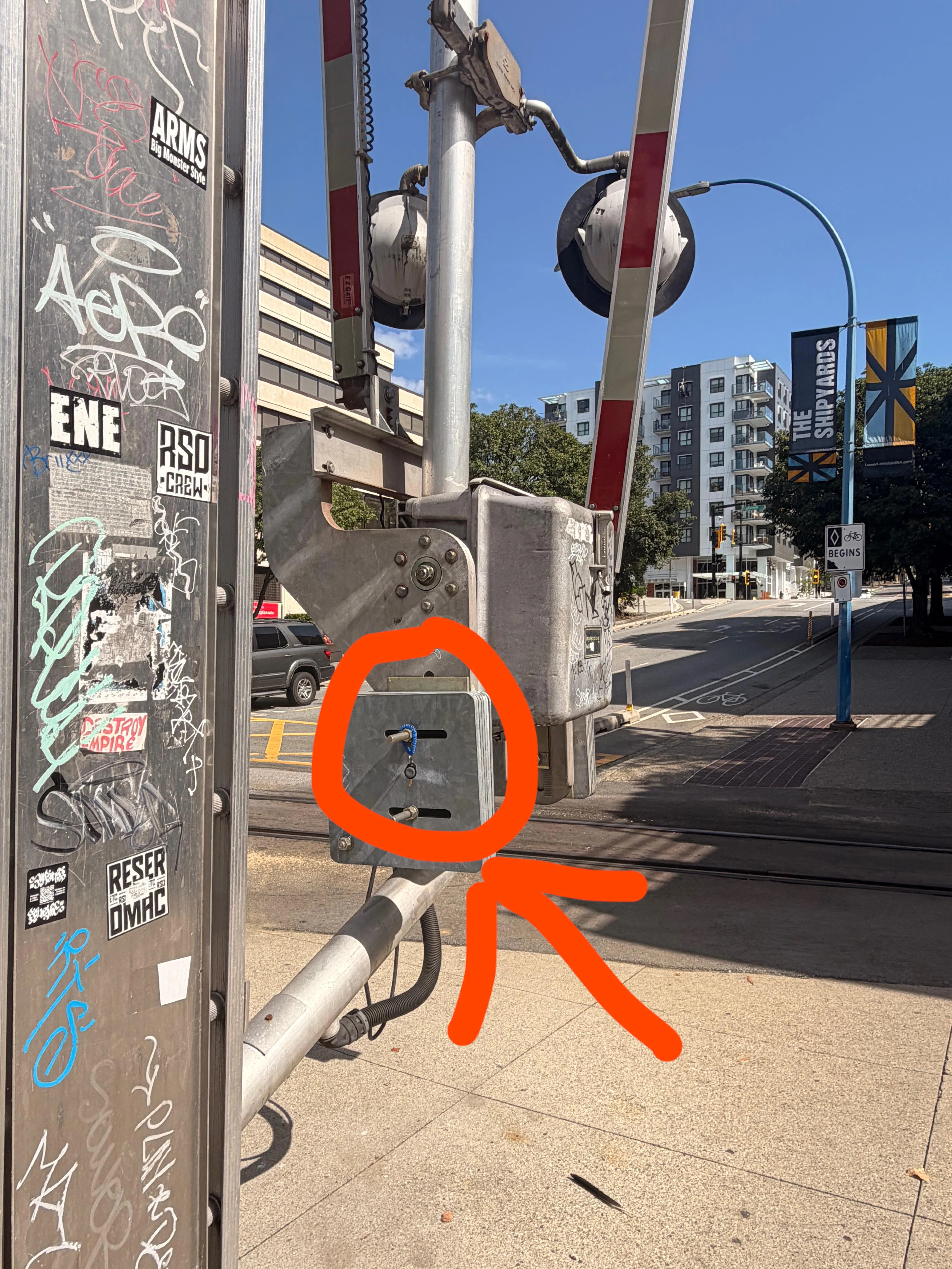 Found keys