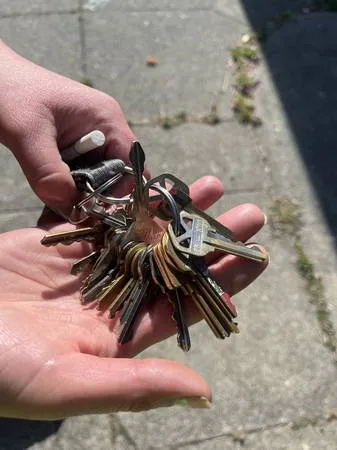 Found keys