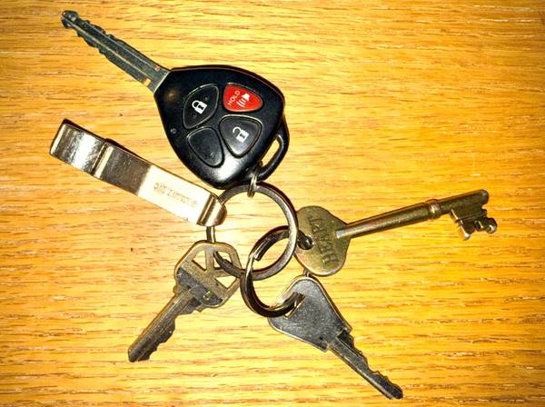 Found keys