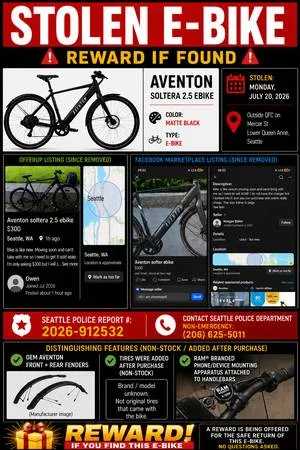 Lost bike
