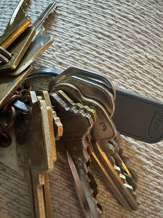 Found keys