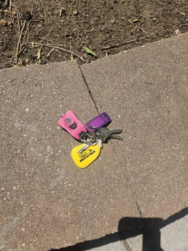 Found keys
