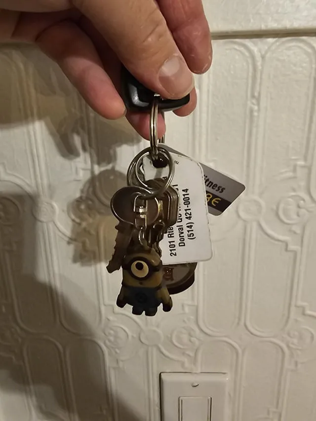 Found keys