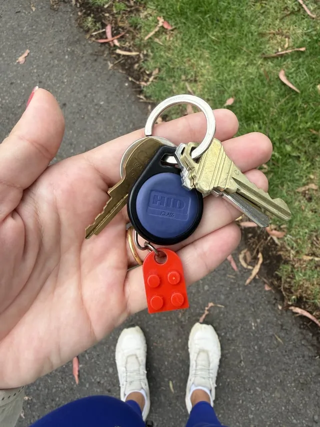 Found keys