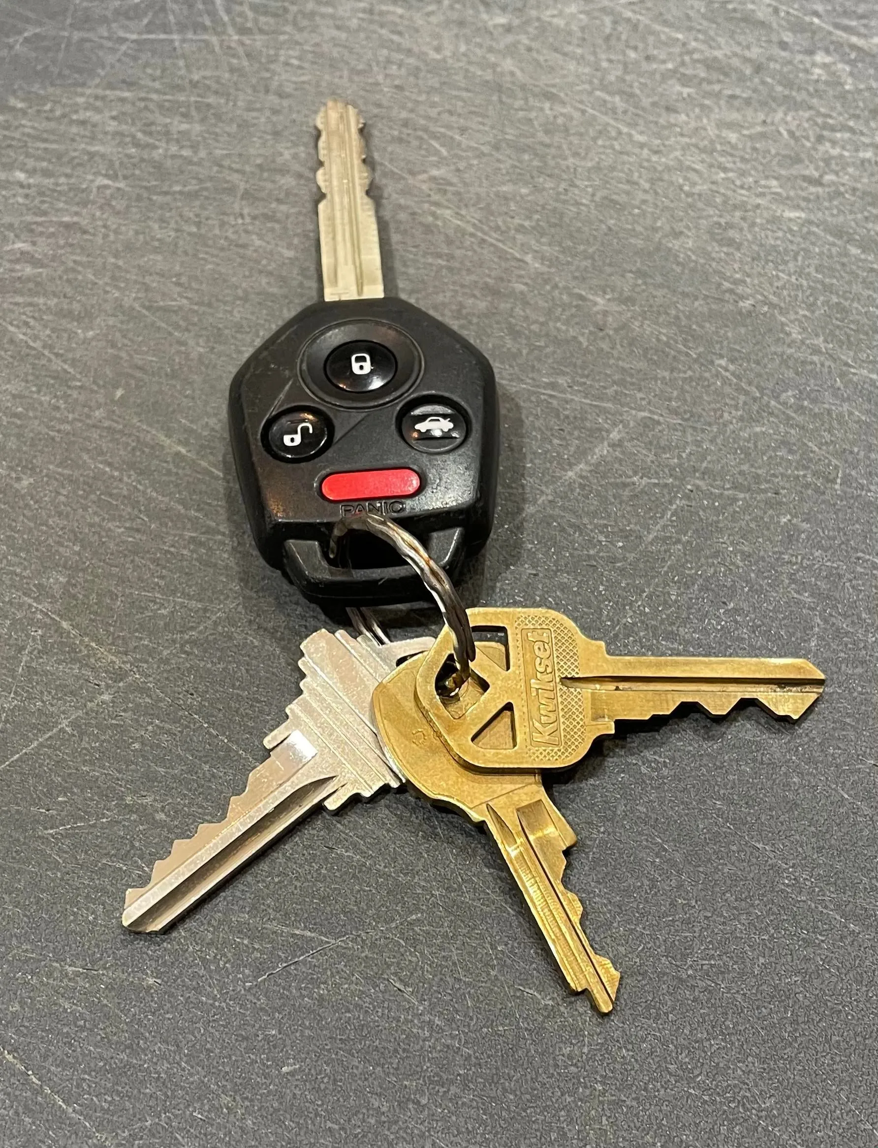 Found keys