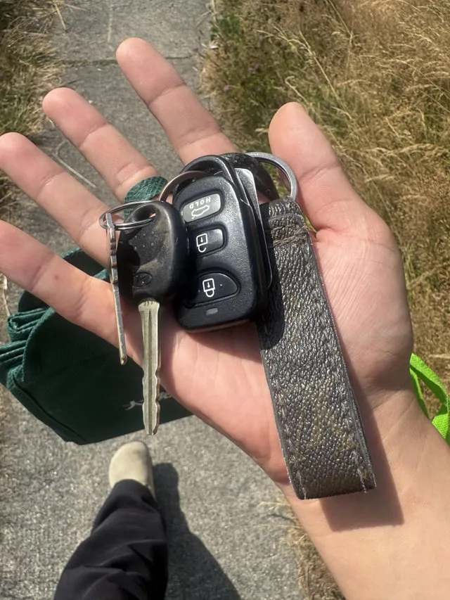 Found keys