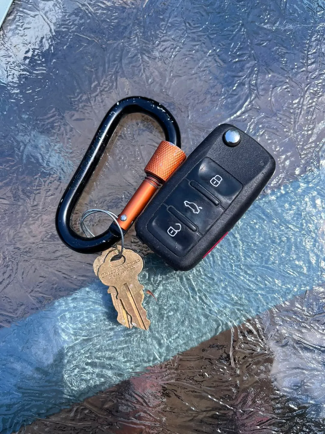 Found keys