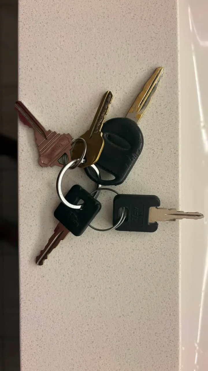 Found keys
