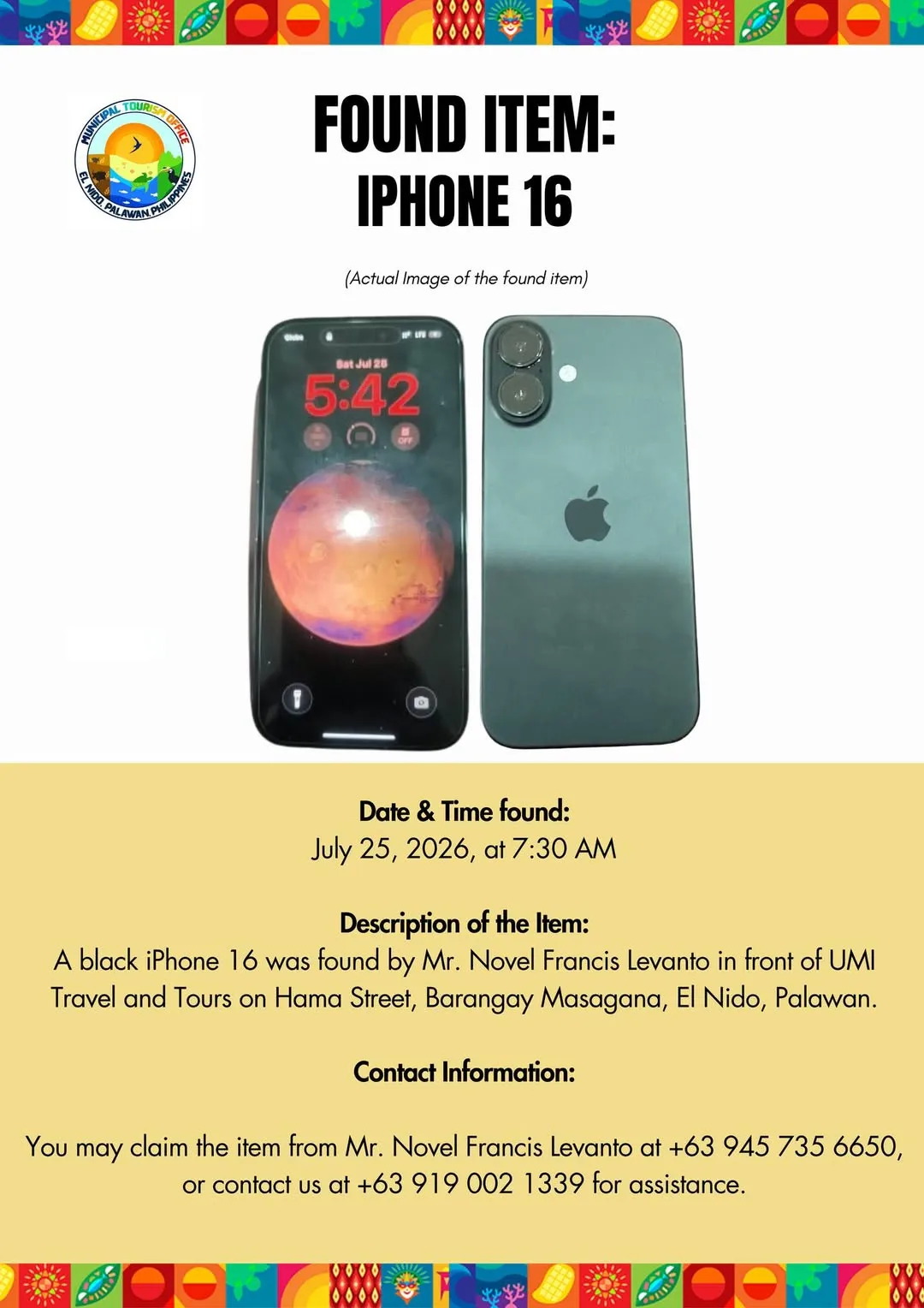 Found phone