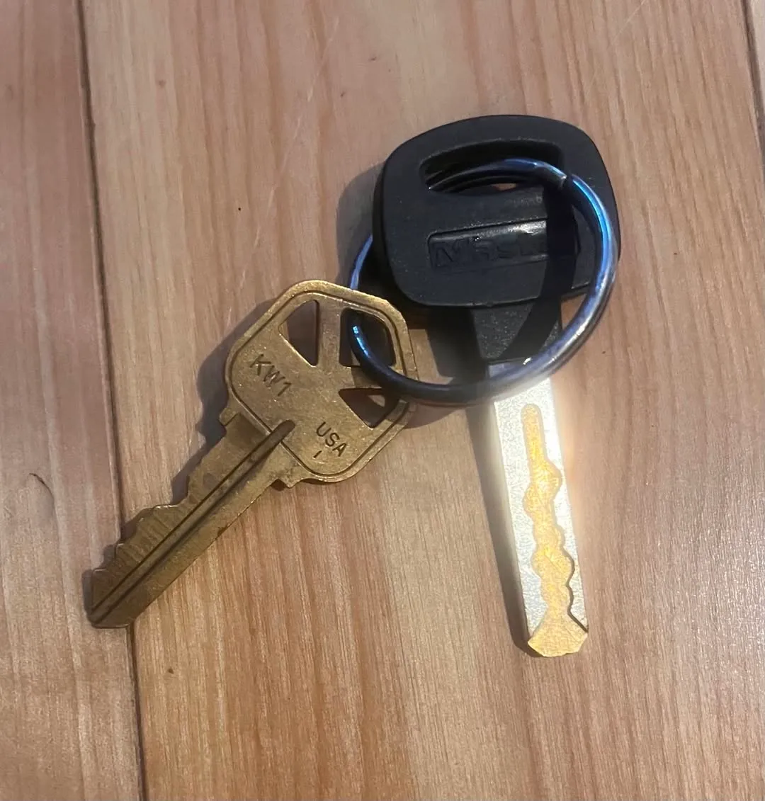 Found keys
