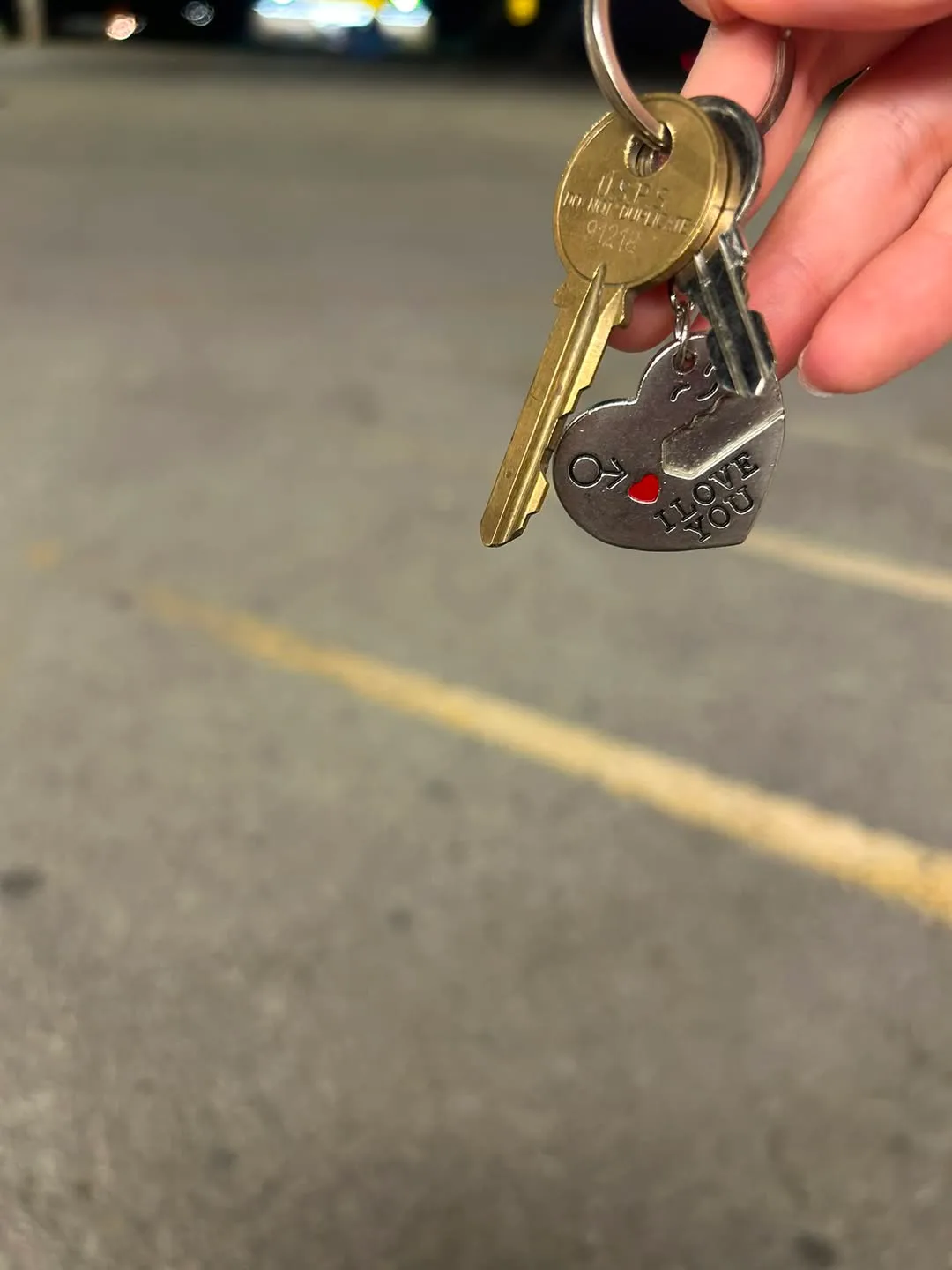 Found keys